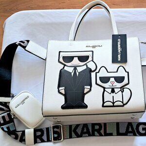 Karl Lagerfeld Satchel/Crossbody.BNWT
